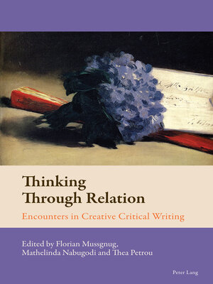 cover image of Thinking Through Relation